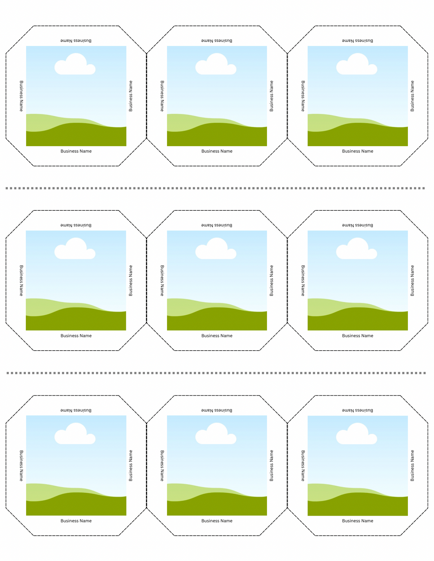 2”x2” Custom Magnet Template