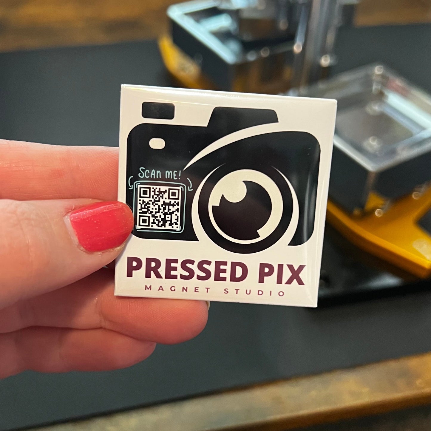 Branded Magnets | Your Logo or QR Code