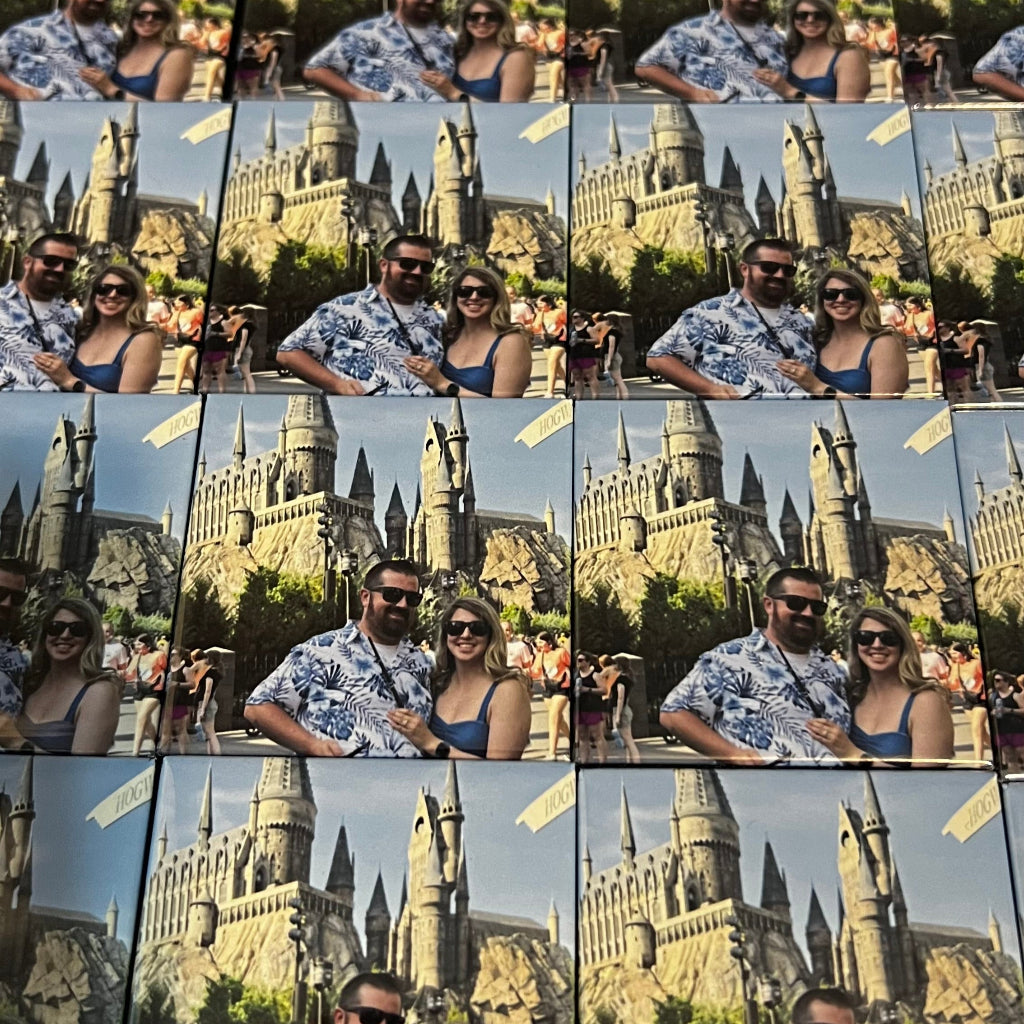(Bulk 1 Photo) 2"x2" Custom Photo Magnets - set of 24