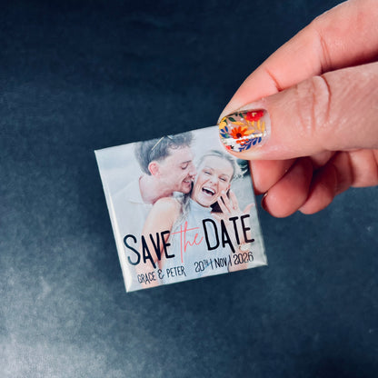 Save the Date 2"x2" Magnets