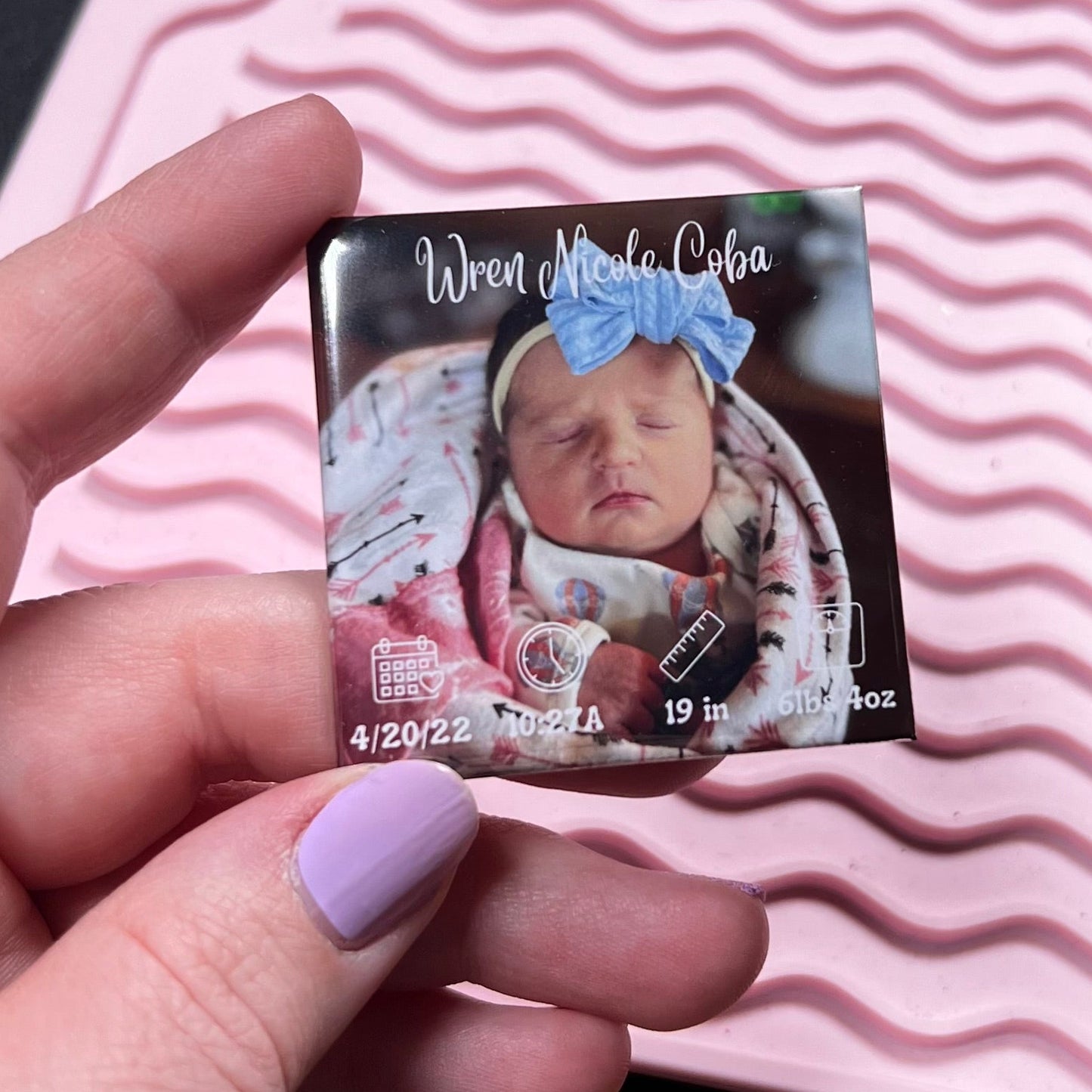 Baby Birth Stat Magnets