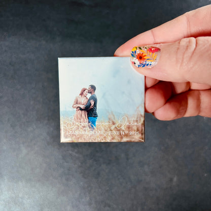 Save the Date 2"x2" Magnets