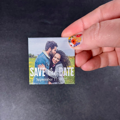 Save the Date 2"x2" Magnets