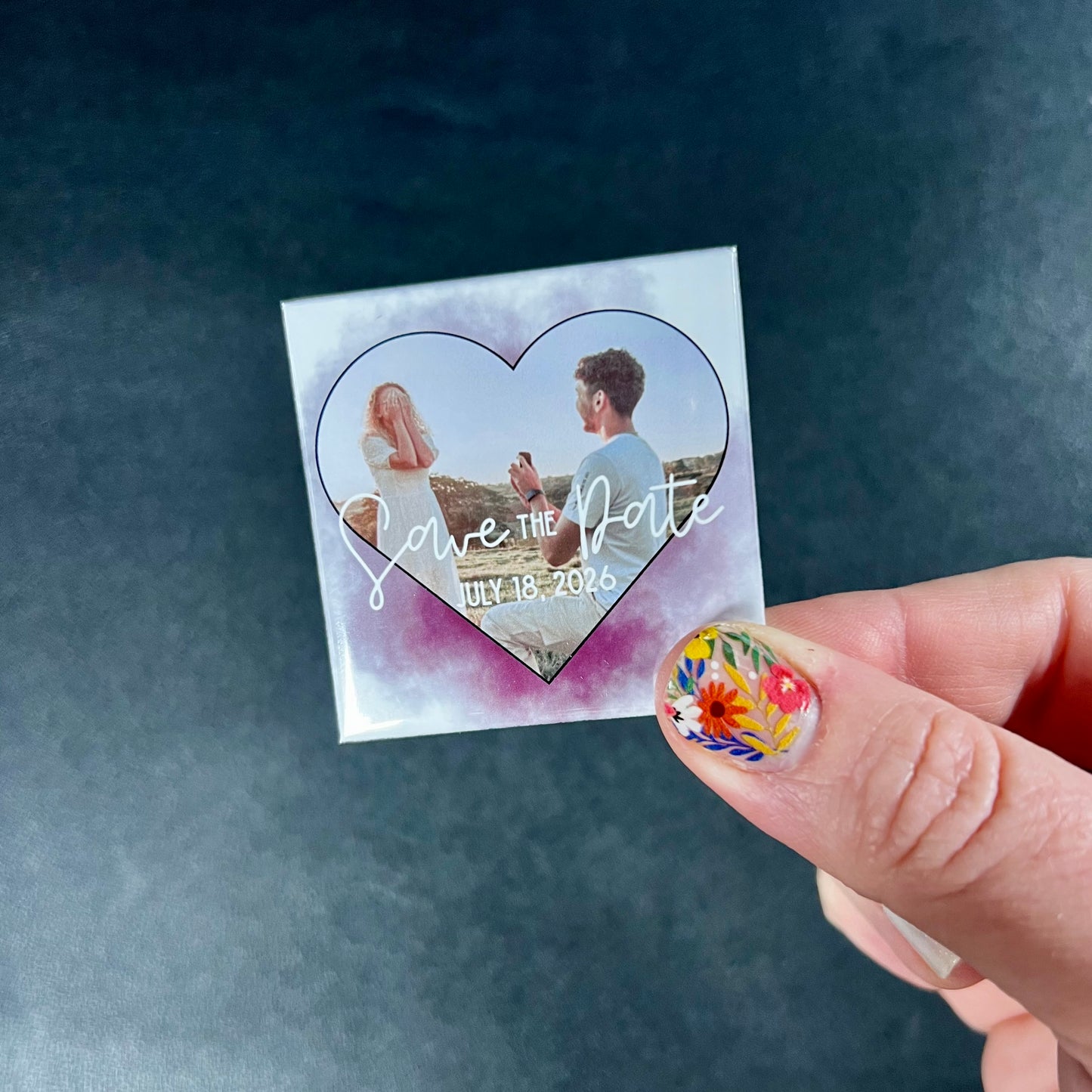 Save the Date 2"x2" Magnets