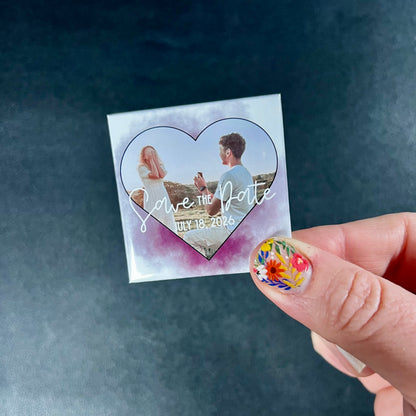 Save the Date 2"x2" Magnets