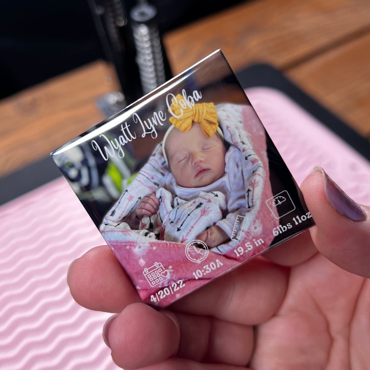 Baby Birth Stat Magnets